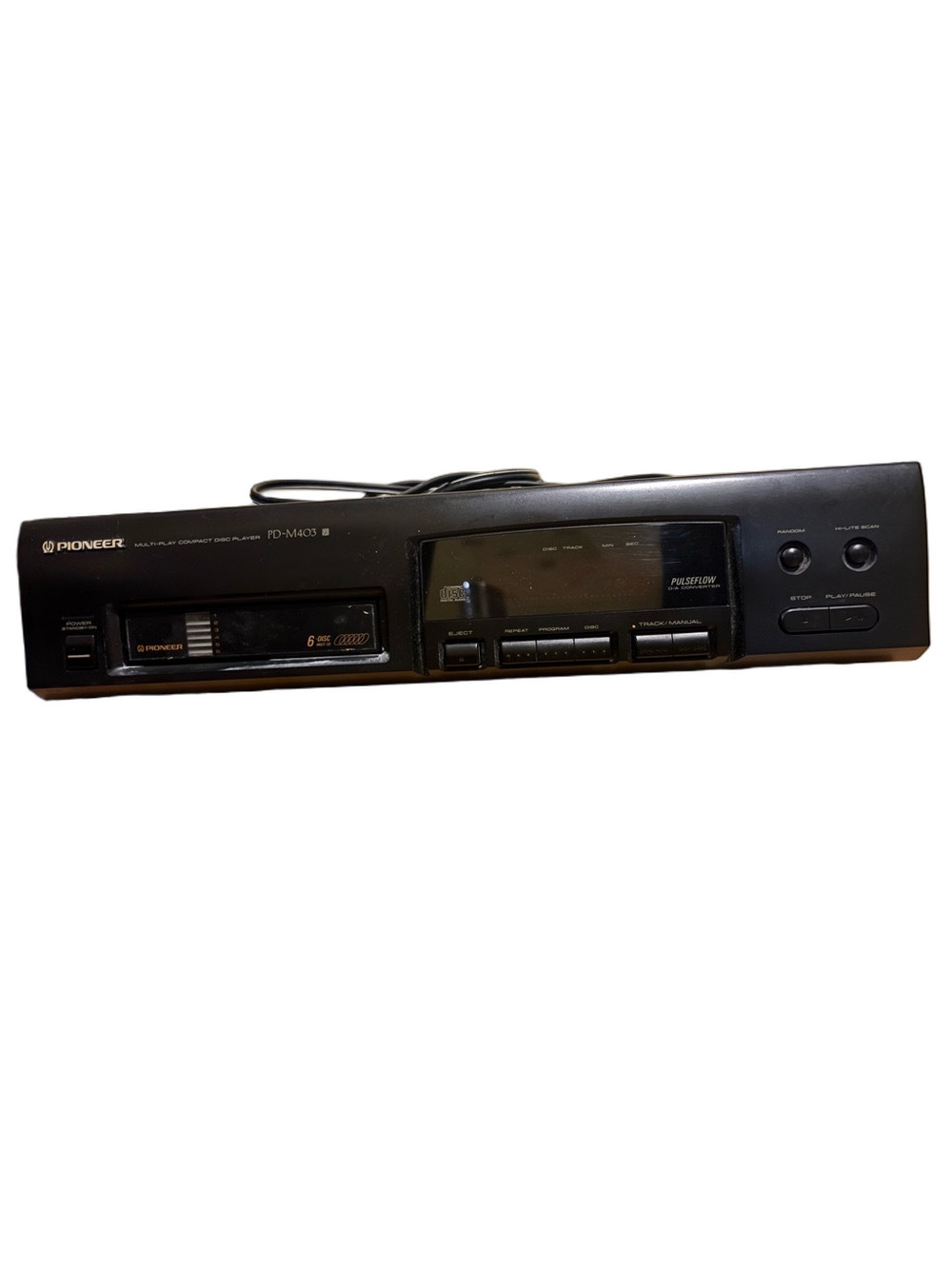 PIONEER Black PD-M403 II Multi-Disc CD Player
